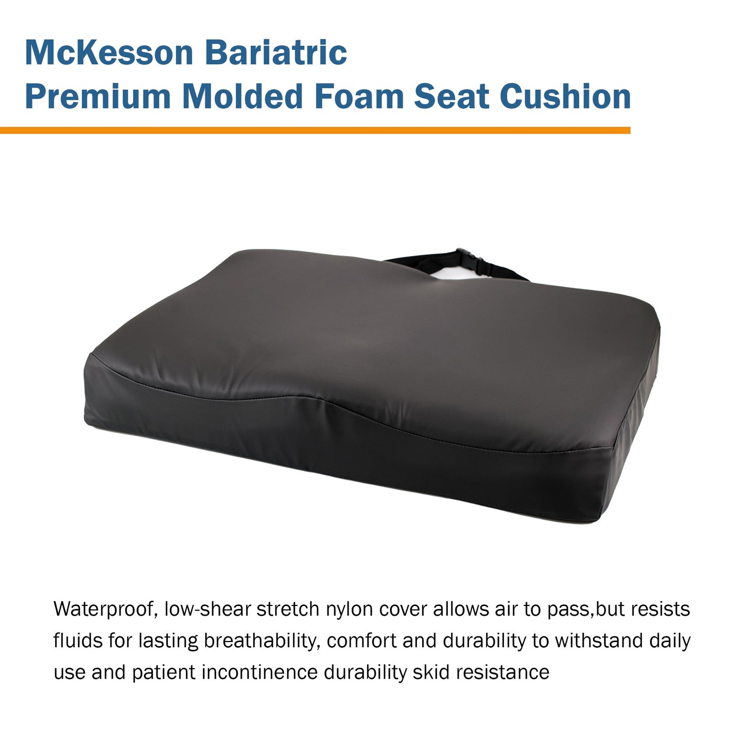 CUSHION, PREM W/C MOLDED FOAM 24X18X3 (4/CS)