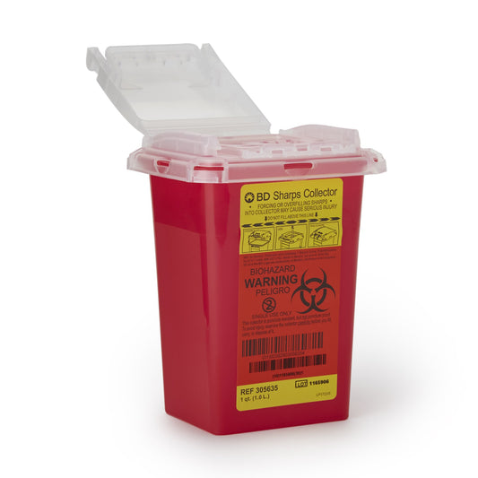 CONTAINER, SHARPS RED 1QT (60/CS)