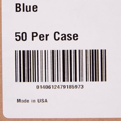 GOWN, EXAM T/P/T PED F/B OPN BLU 21X36 (50/CS)