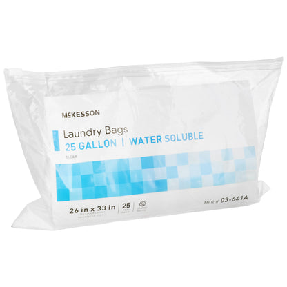 BAG, WATER SOLUBLE ECON 26"X33" 20-25GL (100/CS)