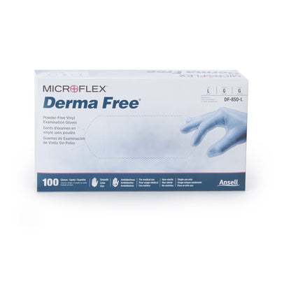 GLOVE, EXAM VNYL LG N/S (100/BX 10BX/CS)