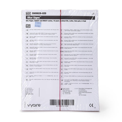 PAPER, EKG PREMIUM 4PG RED (300/PK 8PK/CS)