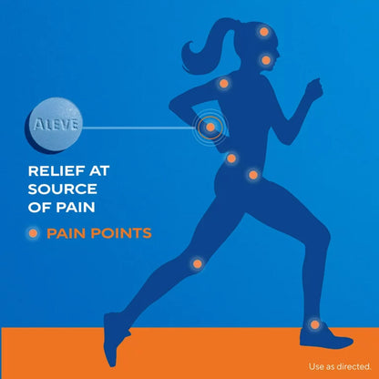 ALEVE, TAB BACK/MUSCLE PAIN 220MG (24/BT)