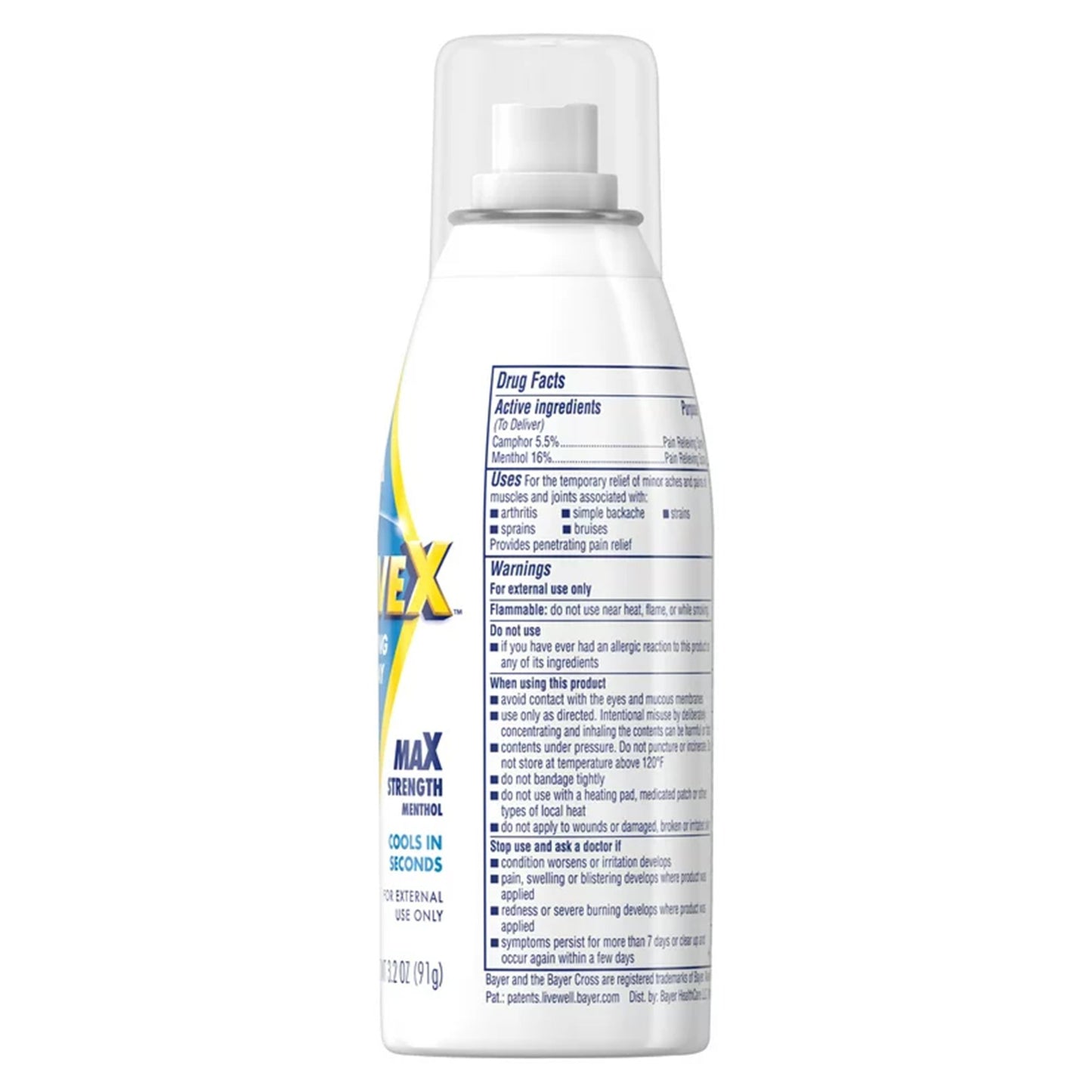 ALEVE-X, SPR DRY PAIN RELIEVING 3.2OZ