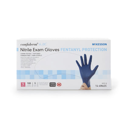 GLOVE, EXAM NTRL SM N/S CHEMO 6.8C (100/BX 10BX/CS)