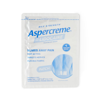 ASPERCREME, PATCH W/LIDOCAINE (5/BX)