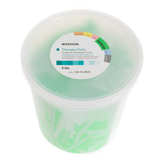 PUTTY, THERAPY MED GRN 5LB