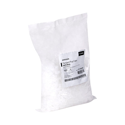 CAP, FLANGE PLUG NAT 12MM (1000/BG)