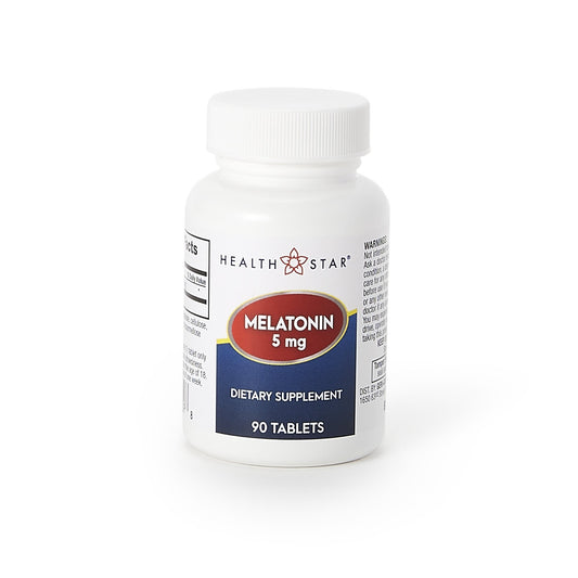 MELATONIN, TAB 5MG (90/BT 12BT/CS)