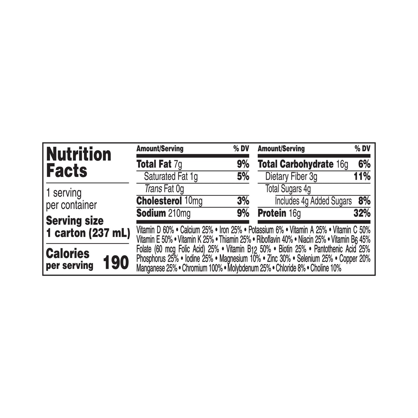 BOOST, GLUCOSE CONTROL VERY VANILLA 8OZ (24/CS)