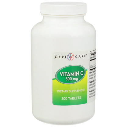 VITAMIN C, TAB 500MG (500/BT 12BT/CS)