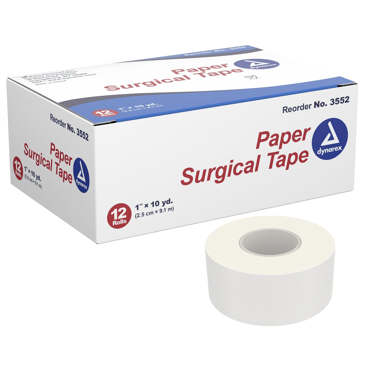 TAPE, PAPER 1"X10' (12/BX 12BX/CS)