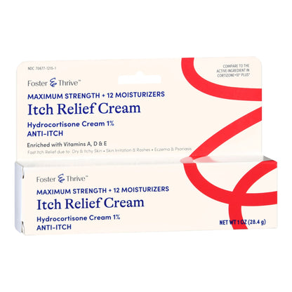 HYDROCORTISONE, CRM FT SM MAX STRNTH 1% 1OZ