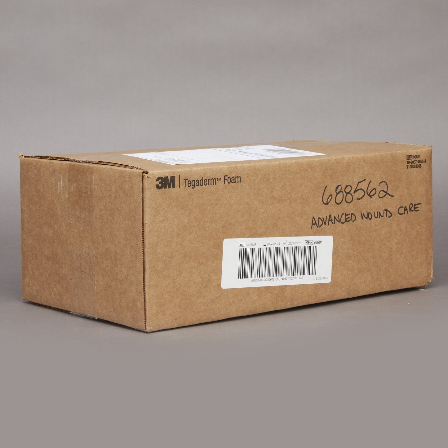 DRESSING, TEGADERM FOAM 4"X4" (10/BX 4BX/CS) 3M