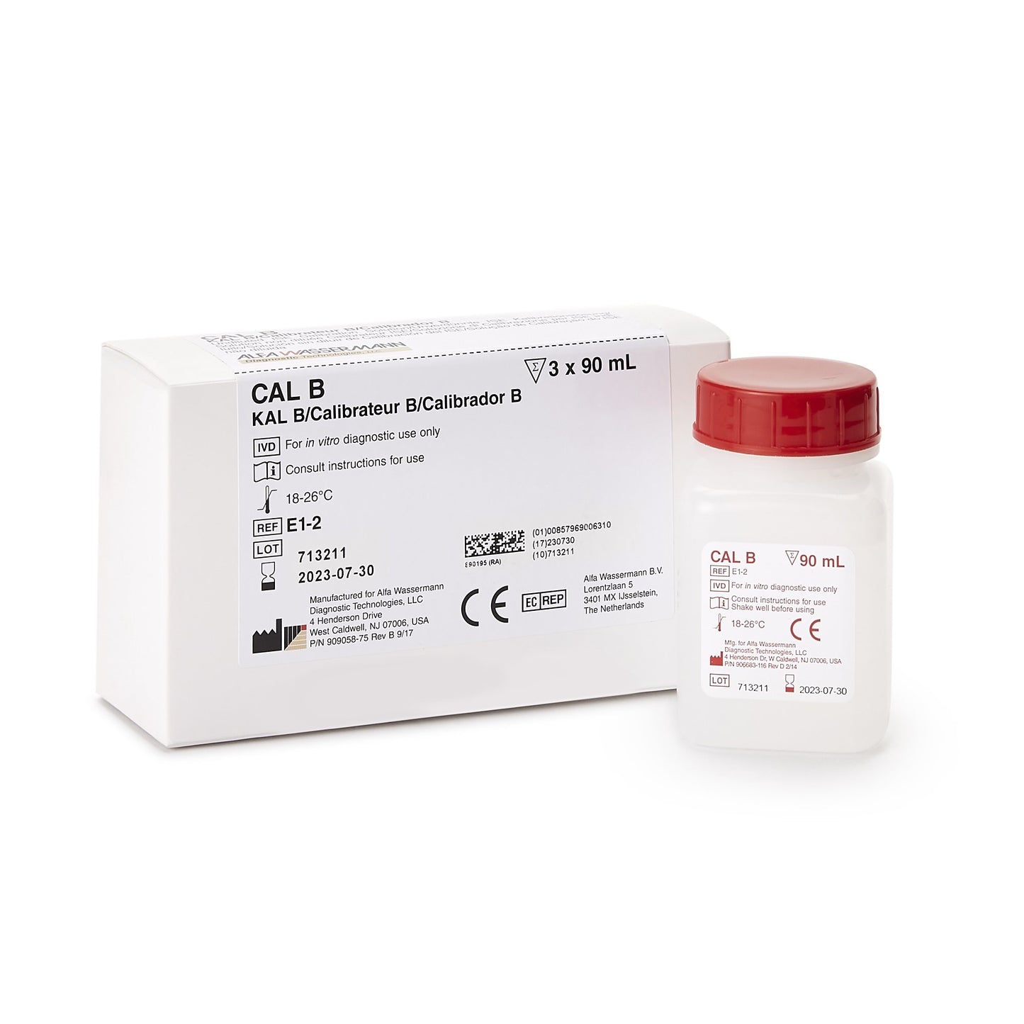 REAGENT, ACE CAL-B (3X90ML/KT)