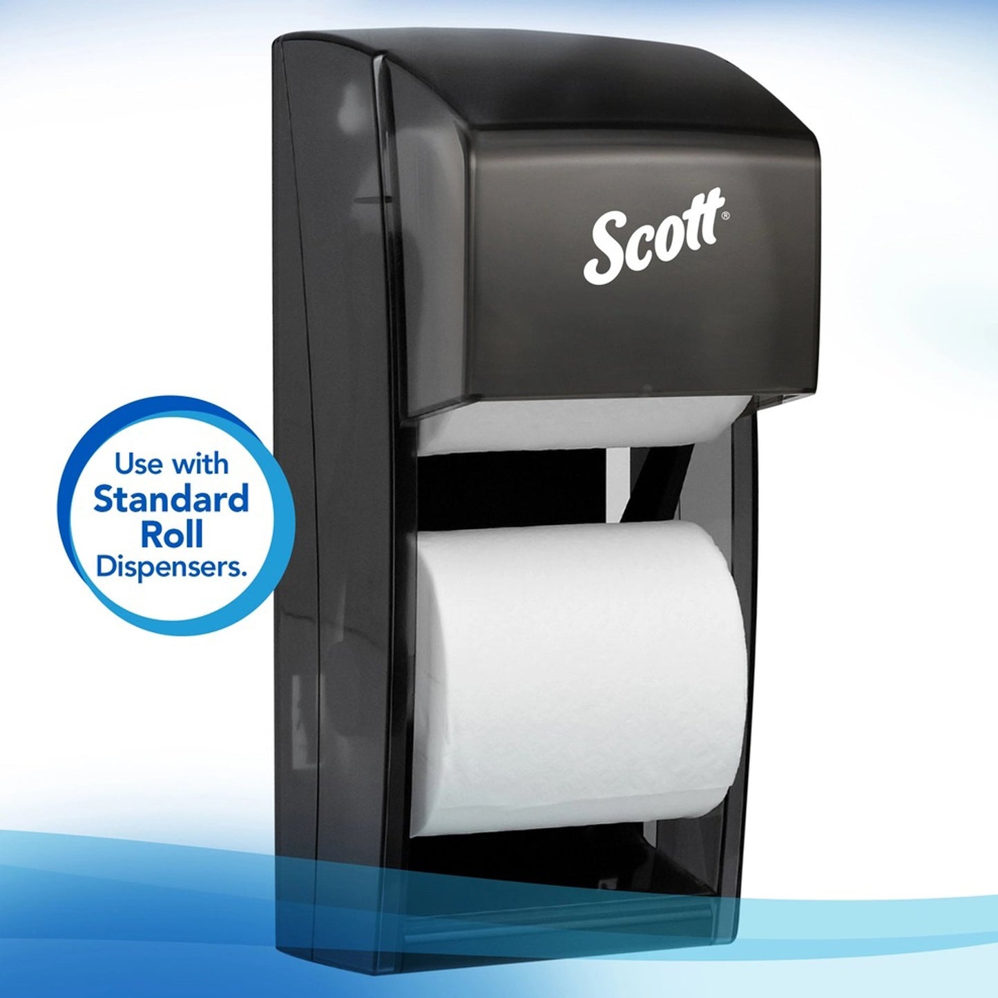 TISSUE, TOILET SCOTT 1PLY (80RL/CS) KIMCON