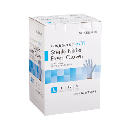 GLOVE, EXAM NTRL LG STR2 (50PR/BX 4BX/CS)