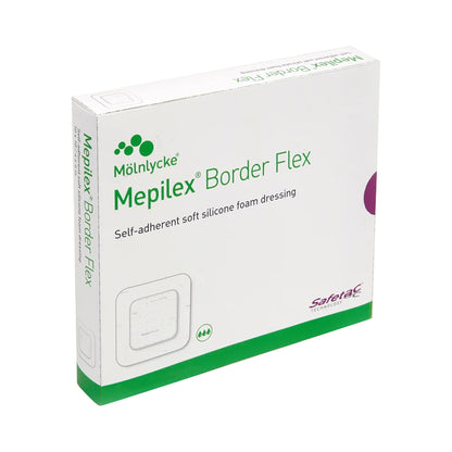 DRESSING, WND MEPILEX BORDER FLEX ADH FM (5/BX 7BX/CS)