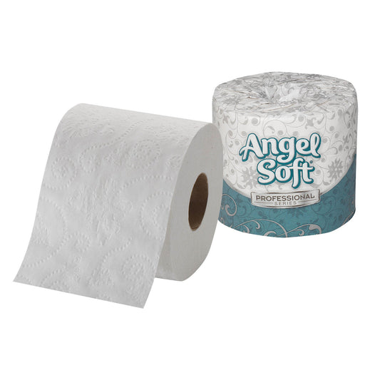 TOILET TISSUE, 2PLY EMBOSSED ANGL SFT (40RL/CS)