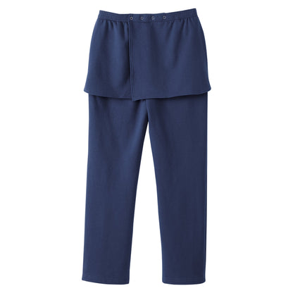 PANTS, FLEECE WMNS OPEN BACK SEAMLESS NAVY 3XLG
