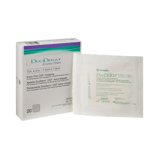 DRESSING, DUODERM CGF STR 3"X3" (20/BX)