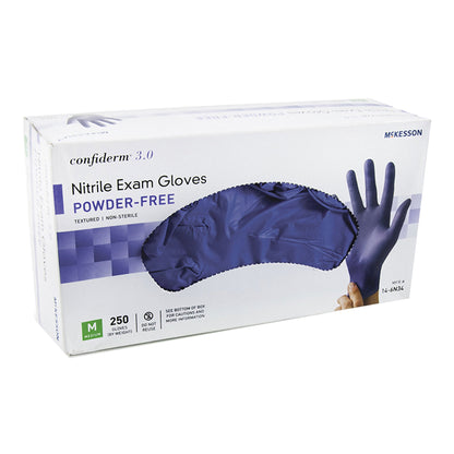 GLOVE, EXAM NTRL MED N/S 3.0 (250/BX 10BX/CS)