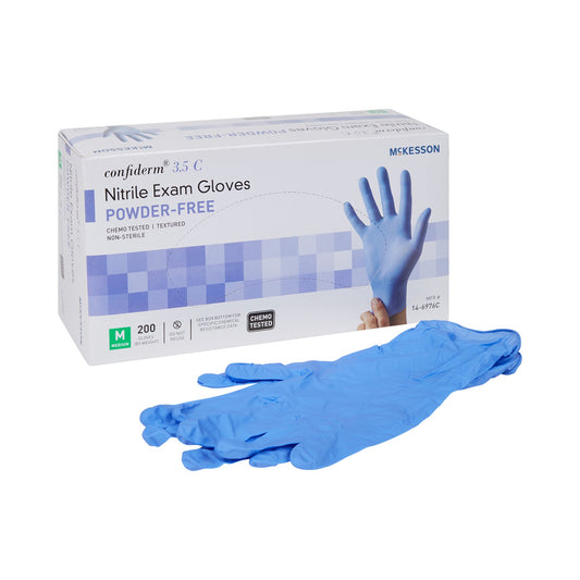 GLOVE, EXAM NTRL MED N/S CHEMO3.5C (200/BX 10BX/CS)