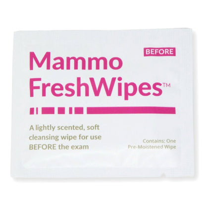 WIPE, WET SKIN MAMMOGRAPHY PATIENT (50/BX 10BX/CS)