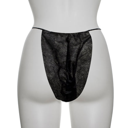 PANTY, UNDERGARMENT SPA BLK (1/BG 100BG/BX 10BX/CS)