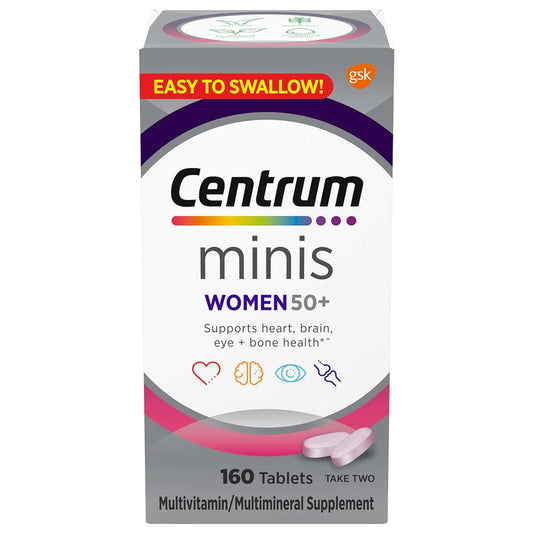 CENTRUM, TAB MINIS WMN 50+ MULTIVITAMIN (160/BT)