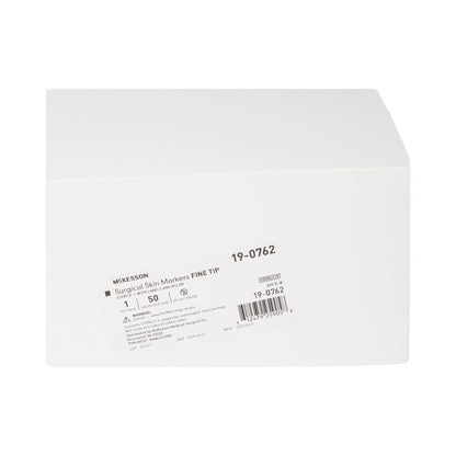 MARKER, SKIN FINE TIP W/RULER & LABELS (50/BX)