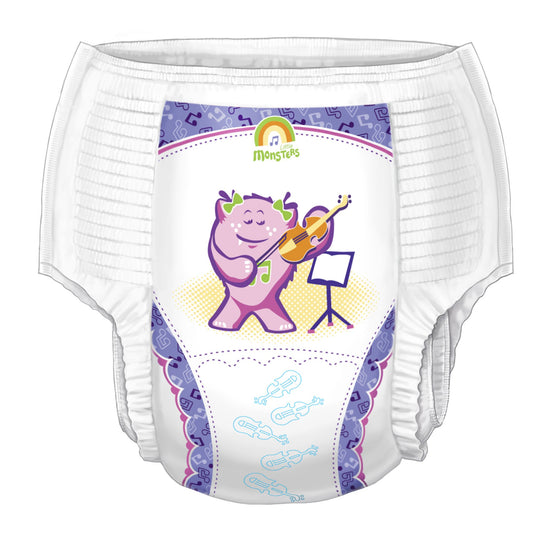 PANTS, CURITY TRAINING GIRL XLG 38+ LBS (19/BG4BG/CS) KENICO