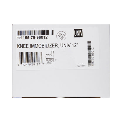 KNEE IMMOBILIZER, UNIVERSAL 12"