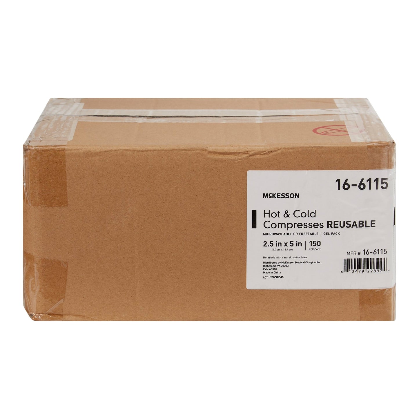 COMPRESS, RUSBL HOT/COLD LF XSM 2.5"X5" (150/CS)
