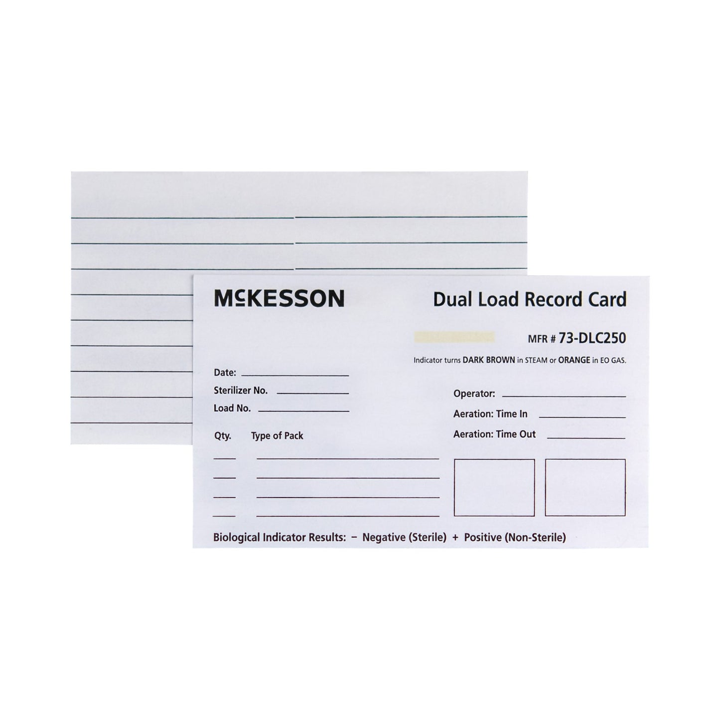 CARD, LOAD RECORD DUAL (250/PK10PK/CS)