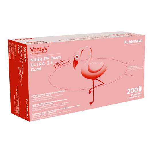 GLOVE, EXAM NTRL N/S ALOE & VITMN-E MED (200/BX 10BX/CS)