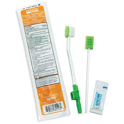 BRUSH, ORAL SCTN W/PEROX-A-MINT SNGL USE (100/CS)