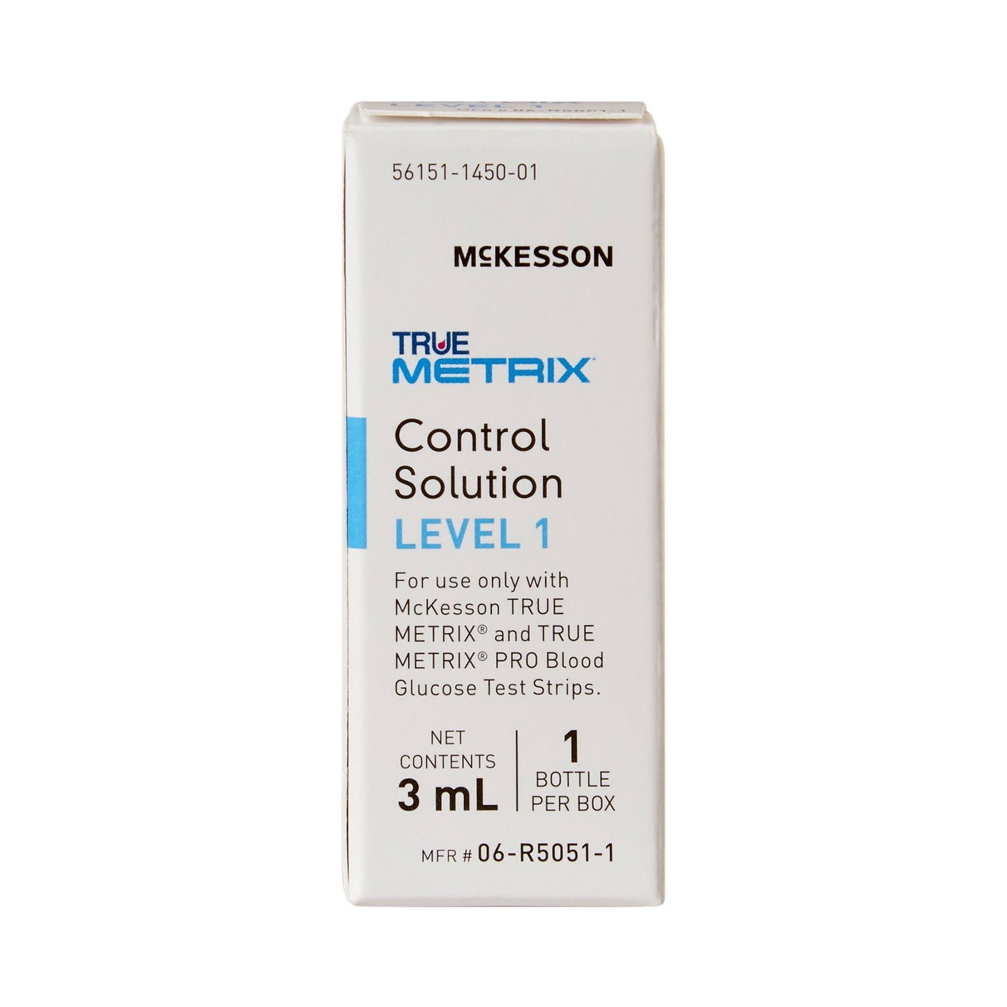 CONTROL, BLD GLUCOSE LEVEL 1 TRUE METRIX (1/BX 24BX/CS)