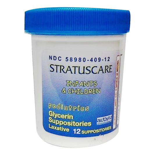 GLYCERIN, SUPPOSITORY RECTAL PED 1GM (12/BX)