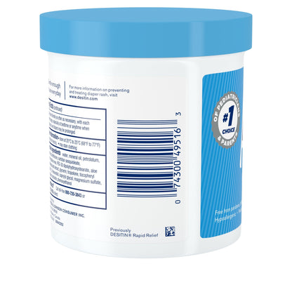 DESITIN, OINT RAPID RELIEF PARABAN/FRAG FREE 1LB JAR (12/CS)