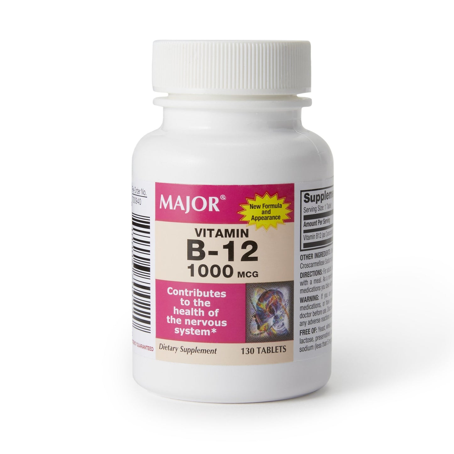 VITAMIN B-12, TAB 1000MCG (130/BT)