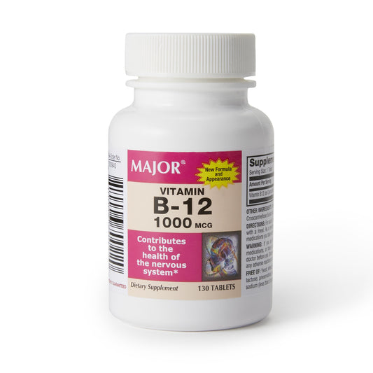 VITAMIN B-12, TAB 1000MCG (130/BT)
