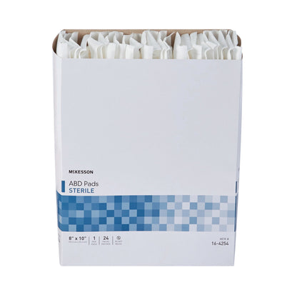 PAD, ABD 8X10" STR LF (1/PK 24PK/BX)
