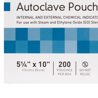 POUCH, SELF SEAL ECON 5.25X10 (200/BX 10BX/CS)