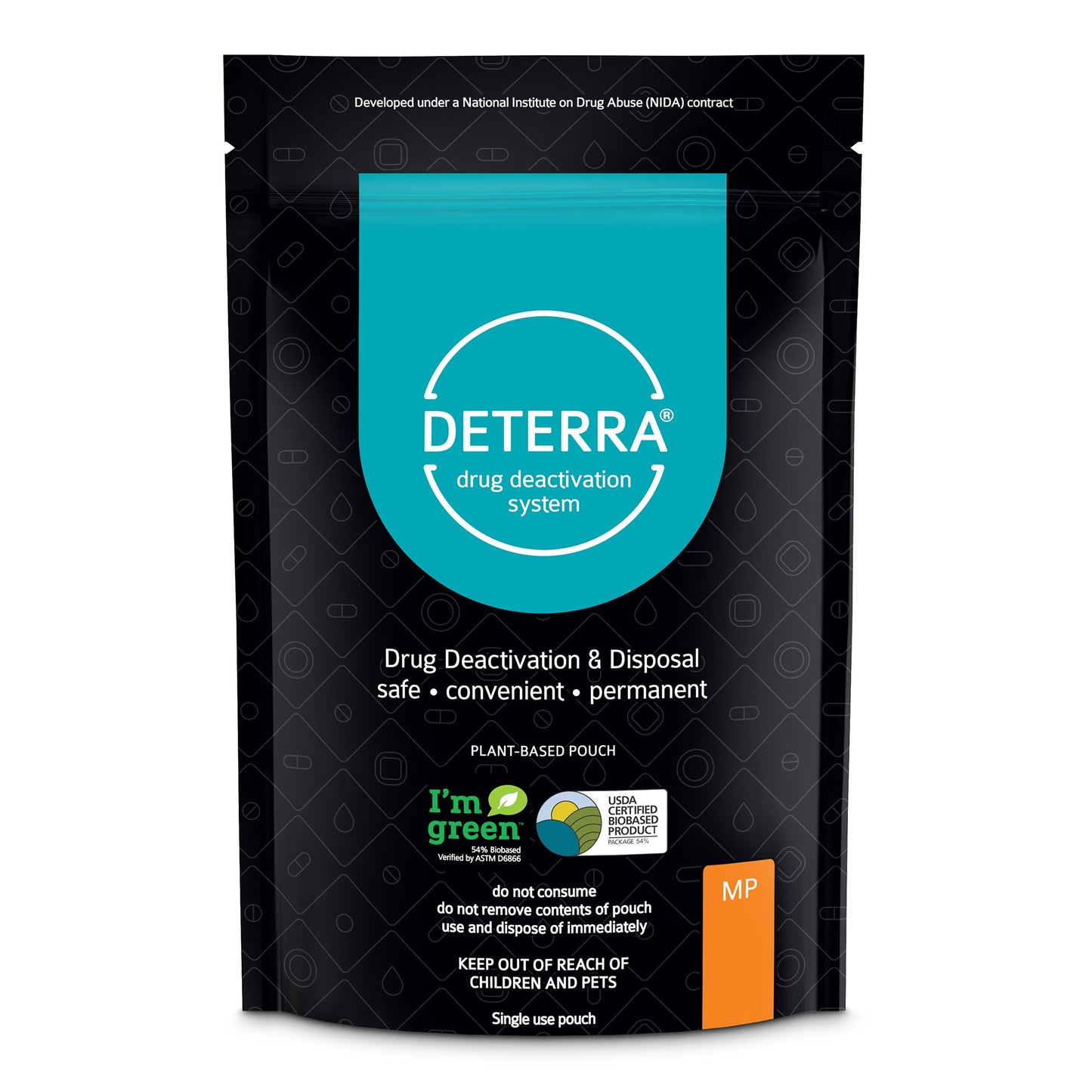 POUCH, DRUG DISPOSAL DETERRA MED 45PILL/POUCH (200/CS)
