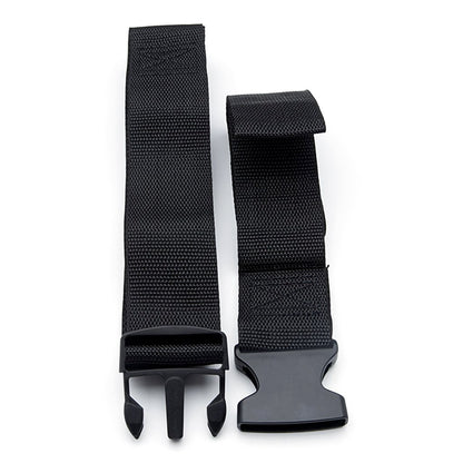 STRAP, STRETCHER/BOARD POLYPROPYLENE 2PC DISP BLK 5'