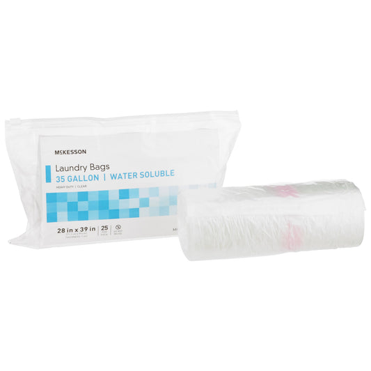 BAG, WATER SOLUBLE HEAVY DUTY 28"X39" 30-35GL (100/CS)