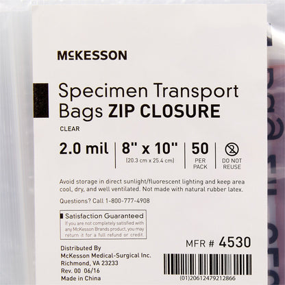 BAG, SPECIMEN 8X10 CLR (1000/CS) PSSRD2