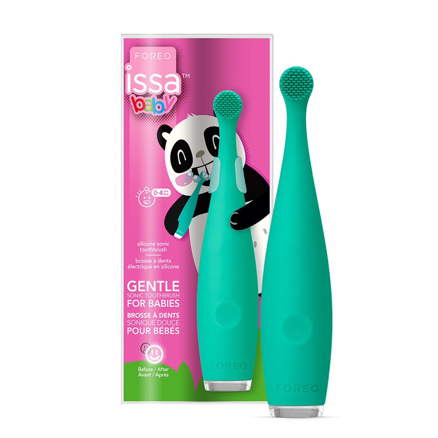 TOOTHBRUSH, BABY SONIC PANDA KIWI GRN