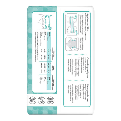 BRIEF, INCONT TRANQ ESSENT BRTHABL WHT MED (25/BG 4BG/CS)